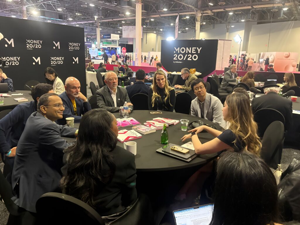 Industry roundtable discussion at Money20/20 USA 2026