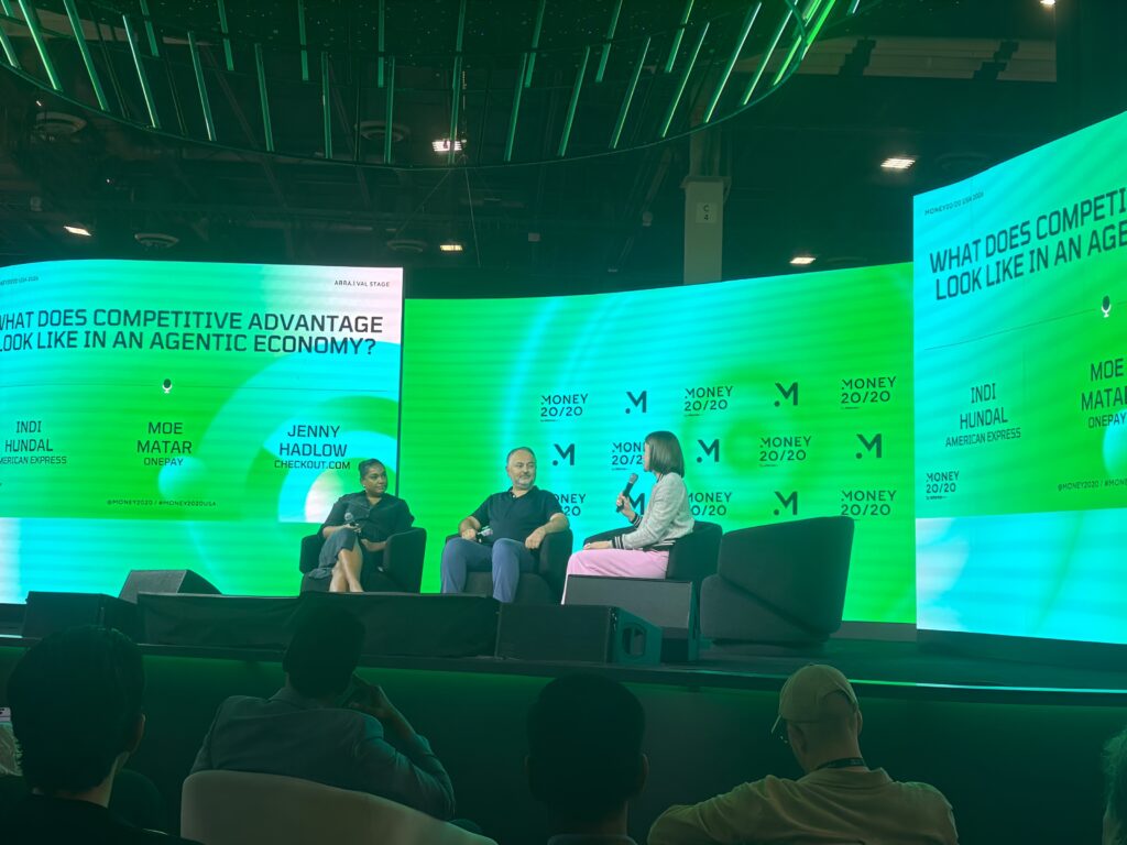 Panel session on the main stage at Money20/20 USA 2026