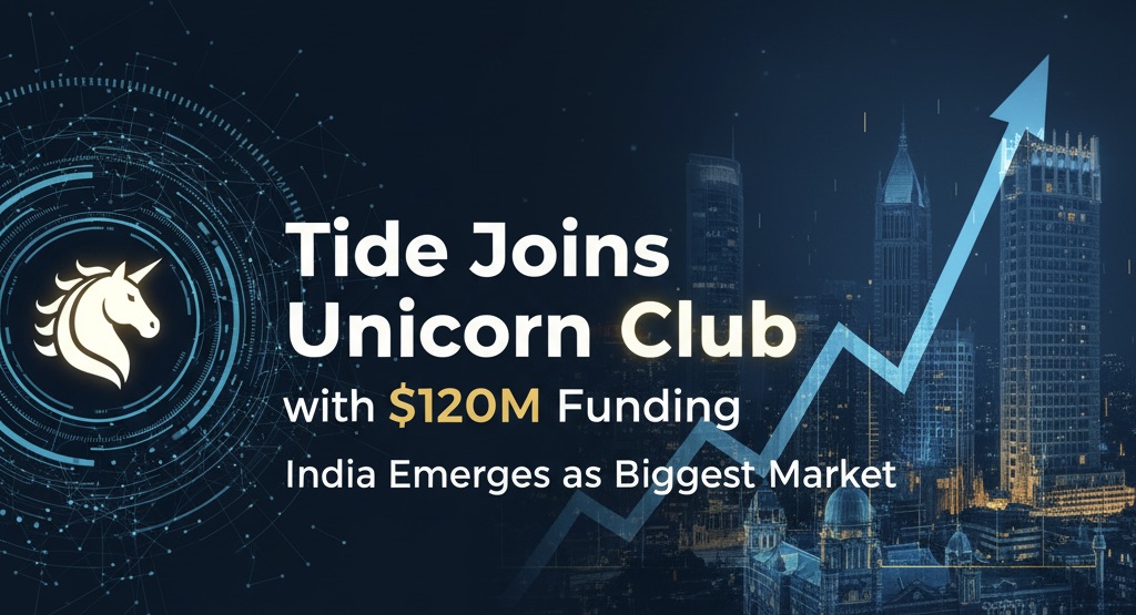 Tide Joins Unicorn Club with $120M Funding, India Emerges as Biggest Market