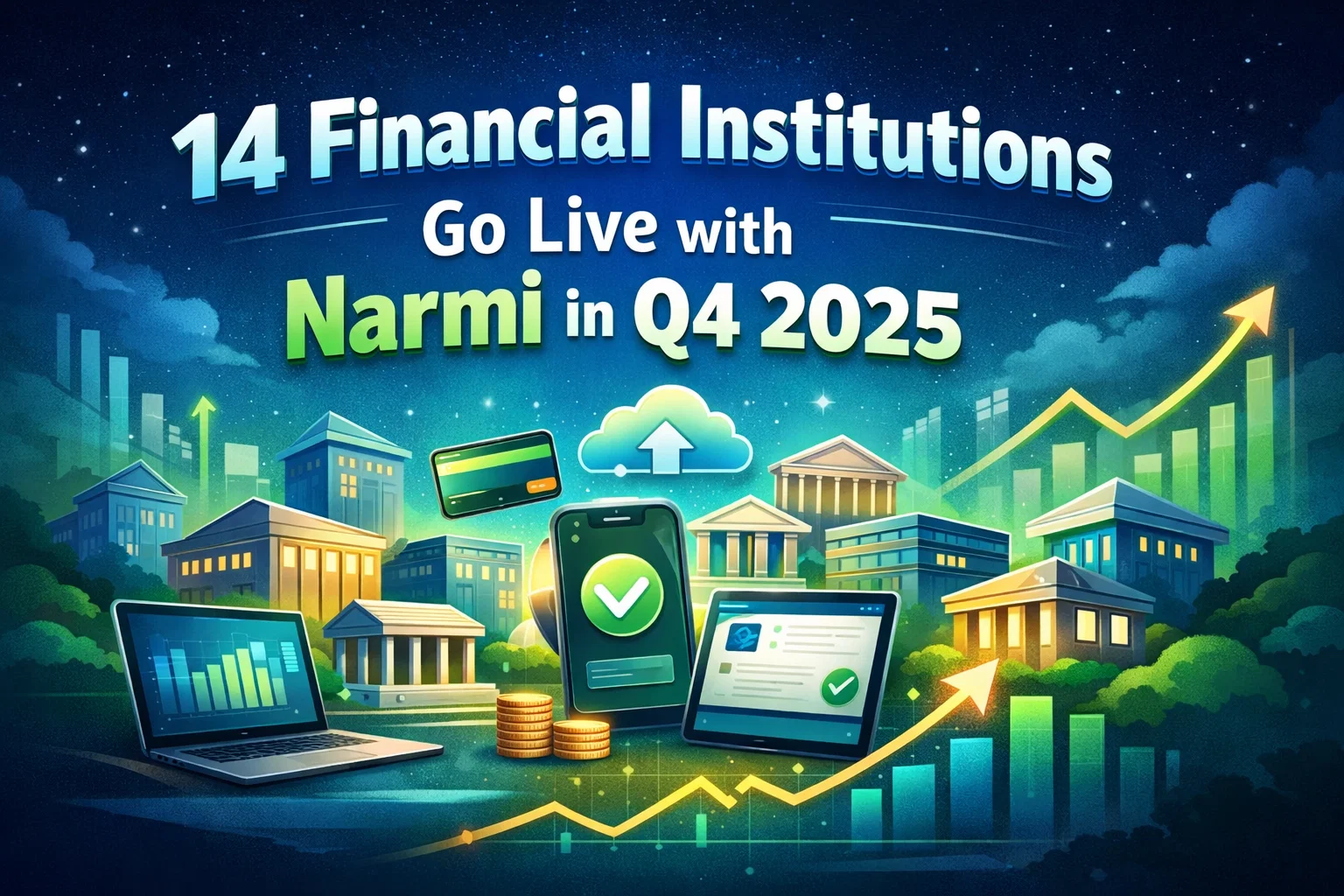 14 Financial Institutions Go Live with Narmi in Q4 2025
