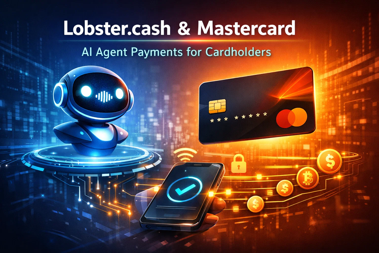 Lobster.cash partners with Mastercard to enable secure AI agent payments for all existing cardholders